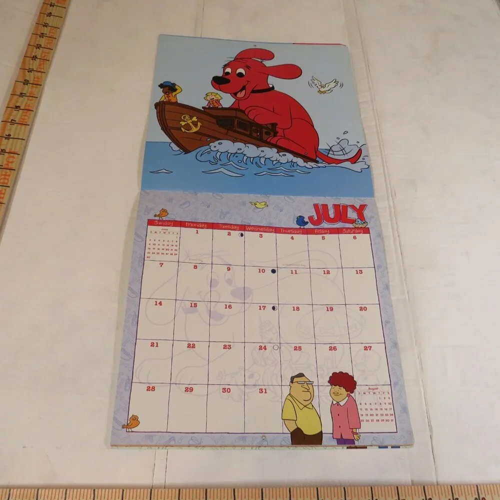 Clifford Calendar 2002 Scholastic (Complete Calendar) Big Red Dog